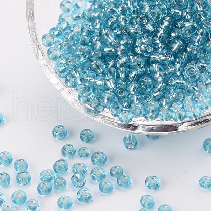 6/0 Glass Seed Beads SEED-A005-4mm-23-1