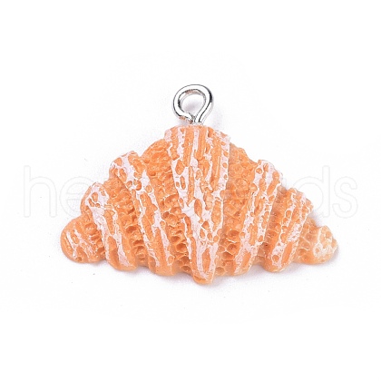 Resin Pendants RESI-K009-08P-1