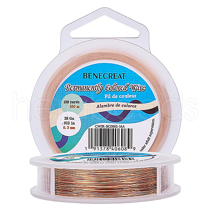 Round Bare Copper Wire for Jewelry Making CWIR-BC0002-16A-1