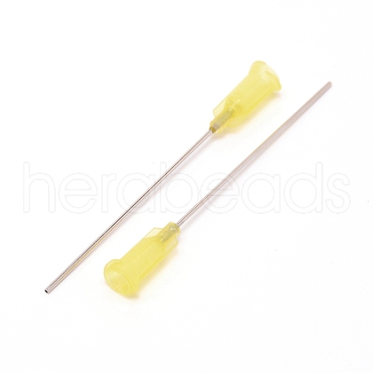 Plastic Fluid Precision Blunt Needle Dispense Tips TOOL-WH0140-19F-1