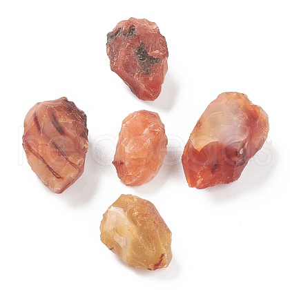 Rough Raw Natural Carnelian Beads G-H254-24-1