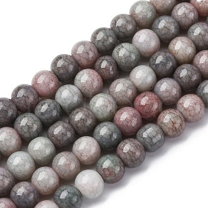 Opaque Glass Beads Strands GLAA-T031-01O-12-1