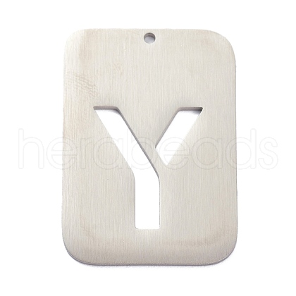 Non-Tarnish 304 Stainless Steel Pendants STAS-K216-49Y-P-1