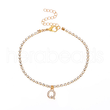 Fashionable and Creative Rhinestone Anklet Bracelets DA6716-17-1