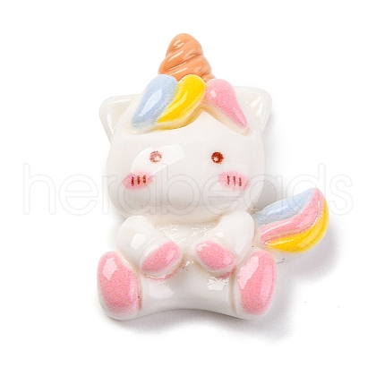 Unicorn Theme Cartoon Resin Decoden Cabochons X1-CRES-Z011-02D-1