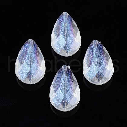 Transparent Acrylic Beads OACR-N008-102-1