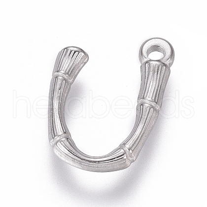Tarnish Resistant 304 Stainless Steel Pendants STAS-G214-38P-U-1