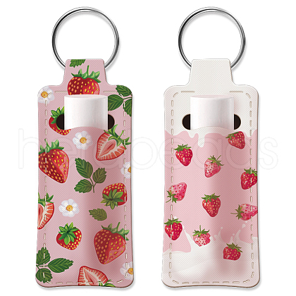 Elastic Neoprene Keychains KEYC-WH0045-005-1