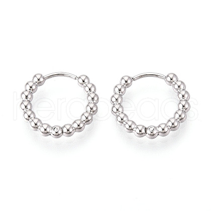 304 Stainless Steel Hoop Earrings for Women EJEW-N059-20P-1