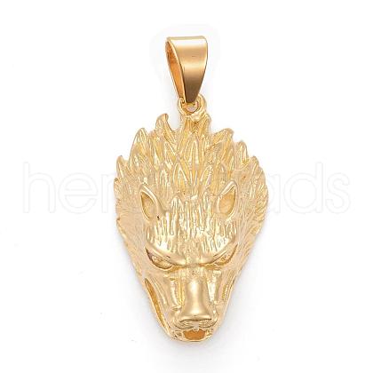 304 Stainless Steel Pendants STAS-I163-062G-1