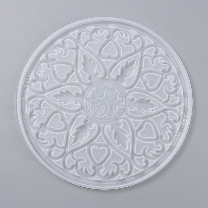 DIY Coaster Silicone Molds DIY-Z005-04-1
