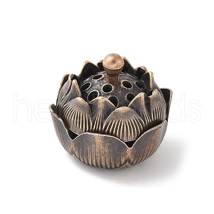 Alloy Incense Burner DJEW-D300-01G-R-1