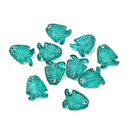 Handmade Lampwork Enamel Beads LAMP-U004-06-1