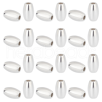   30Pcs 925 Sterling Silver Bead STER-PH0001-79-1