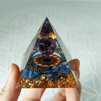 Orgonite Pyramid Resin Energy Generators PW-WG96645-01-1