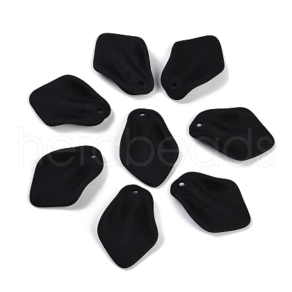 Spray Painted Acrylic Pendants FIND-PW0024-15F-1-1