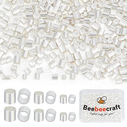 Beebeecraft 600Pcs 3 Styles Brass Spacer Beads KK-BBC0011-70S-1