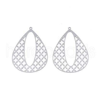 201 Stainless Steel Pendants STAS-N102-21P-1