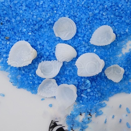 Natural White Shell Beads BSHE-WH0004-02-1