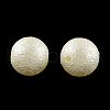 Matte Round ABS Plastic Imitation Pearl Beads SACR-R880-14mm-Z24-1