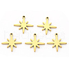 PVD Vacuum Plating 304 Stainless Steel Pendants STAS-N092-37G-1