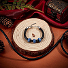 PU Imitation Leather Braided Cord WL-WH0003-14A-5