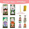 4 Styles DIY Wedding Birthday Party Sweet Candy Cookie Cone Storage ABAG-TAC0013-04A-3
