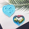 Heart with Pinky Promise Valentine Day DIY Pendant Silicone Molds SIMO-C007-06-1