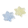 Transparent Crackle Acrylic Beads OACR-B031-05-2