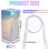 Gorgecraft 10Pcs Iridescent Cardboard Boxes CON-GF0001-13-2