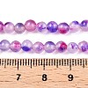 Dyed Natural White Jade Beads Strands G-T140-4mm-A10-5