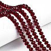 Glass Beads Strands EGLA-A034-T1mm-D32-2