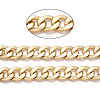 Aluminum Textured Curb Chains CHA-N003-15KCG-2