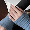 S925 Sterling Silver Open Cuff Ring for Woman RJEW-M164-05-5