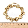 304 Stainless Steel Rolo Chain Bracelets for Women BJEW-S176-01G-A-5