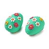 Easter's Day Silicone Beads SIL-S011-01B-2