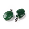 Natural Malaysia Jade Pendants G-B041-03P-03-3