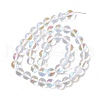 Synthetic Moonstone Beads Strands G-E573-02B-14-3