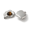 Natural Tiger Eye Pendants KK-M270-42P-2