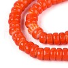 Handmade Millefiori Glass Beads Strands LAMP-T021-28A-02-3