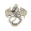 Tibetan Style Alloy Pendants TIBE-Q050-64AS-LF-1-1