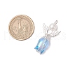 Tulip Acrylic Pendants PALLOY-JF03738-02-2