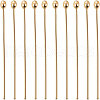 Brass Ball Head Pins KK-BC0003-99-0.6x20-1