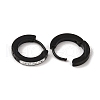 3 Pairs 3 Styles 304 Stainless Steel Clay Crystal Rhinestone Huggie Hoop Earrings for Women EJEW-K279-08A-P-4