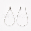 304 Stainless Steel Wire Pendants X-STAS-S103-08-3