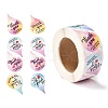 Word Thank You Teardrop Roll Stickers DIY-B031-03-1