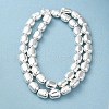 Electroplated Synthetic Non-magnetic Hematite Beads Strands G-Q1009-J02-01-3