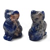 Natural Sodalite Carved Figurines DJEW-L023-B27-1