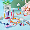  260Pcs 13 Colors 2-Hole Baking Paint Glass Seed Beads SEED-TA0001-09-6