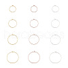 Craftdady Brass Wine Glass Charm Rings KK-CD0001-05-2